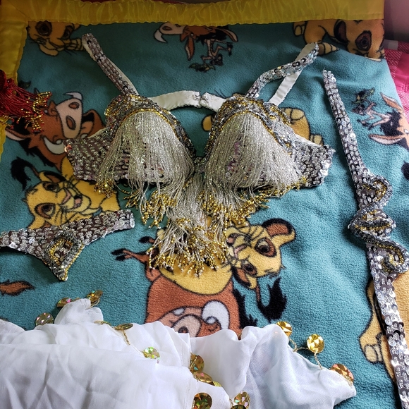 Professional Turkish bellydance set size 36C. - Picture 3 of 7